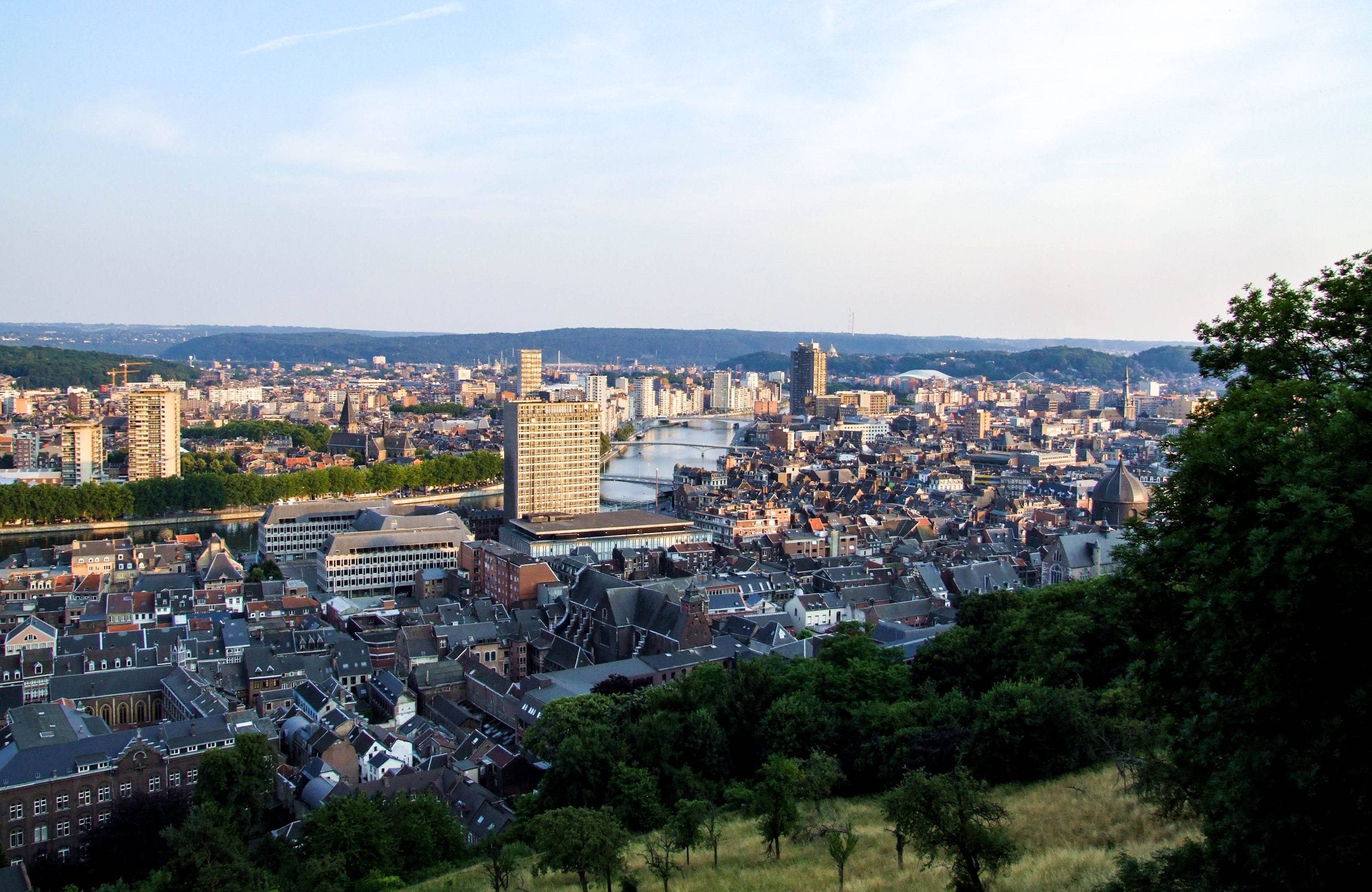 Liège vu de la citadelle